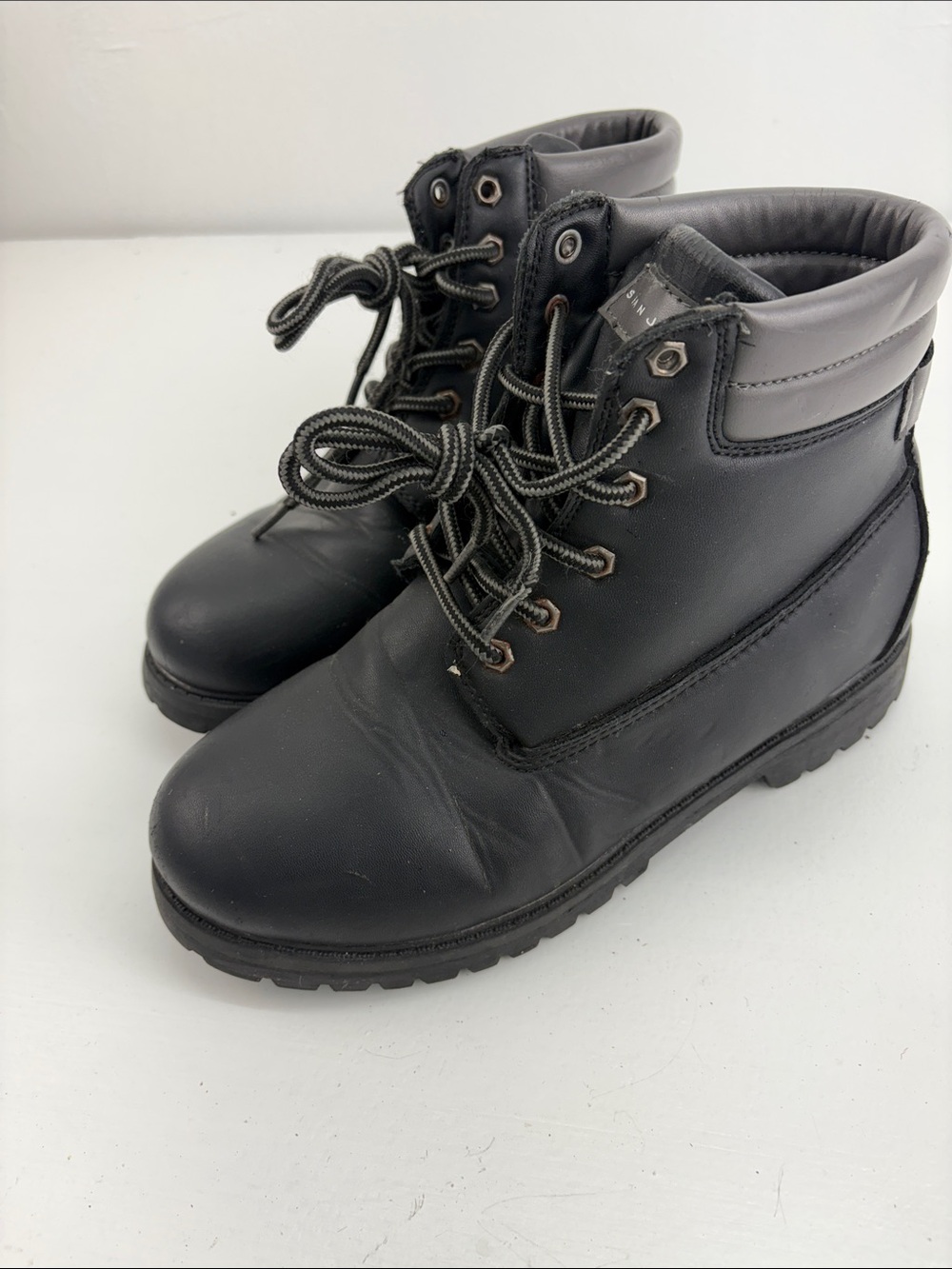 Sean John Boots Womens 6 Black